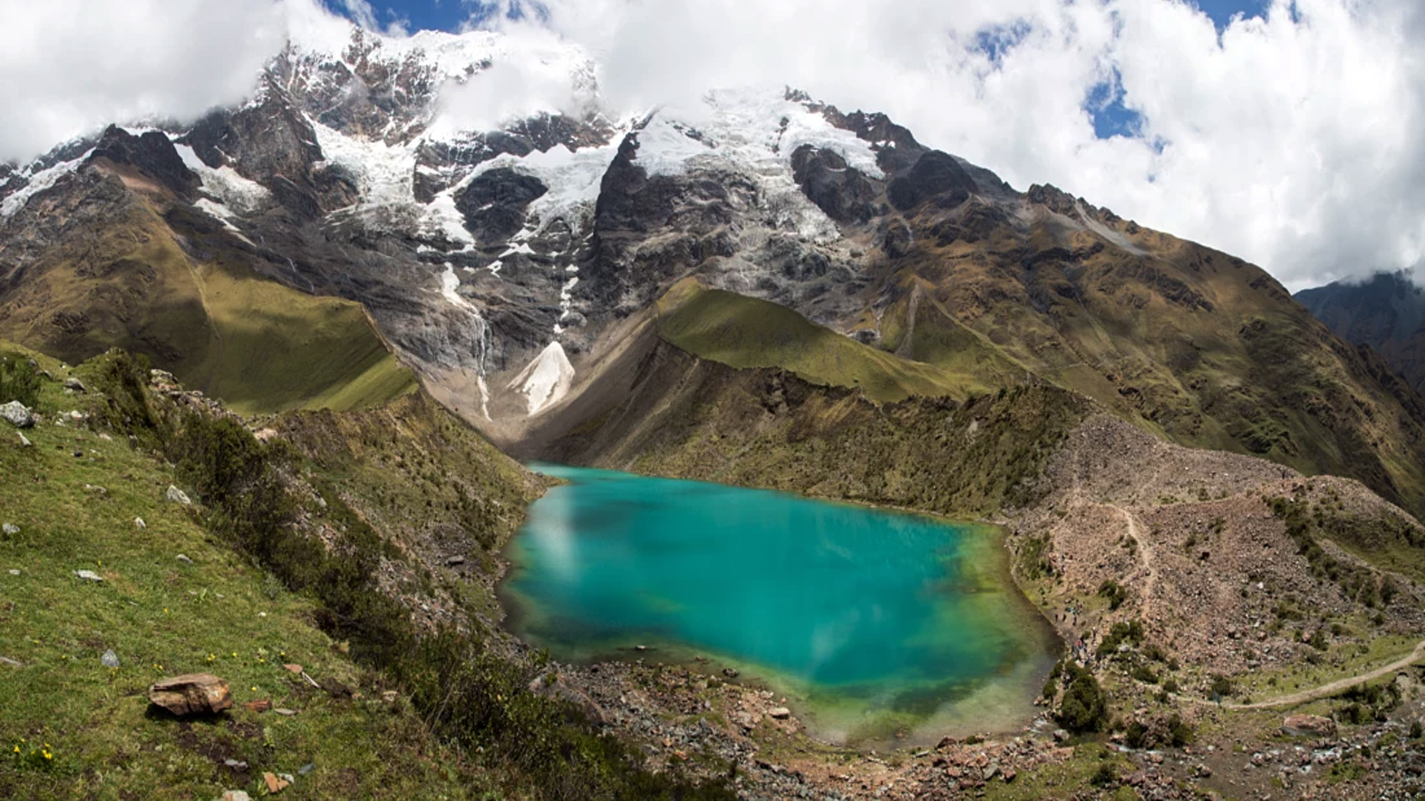 lago humantay lake cusco peru viajes mollepata soraypampa tours 1 dia caminata aventura
